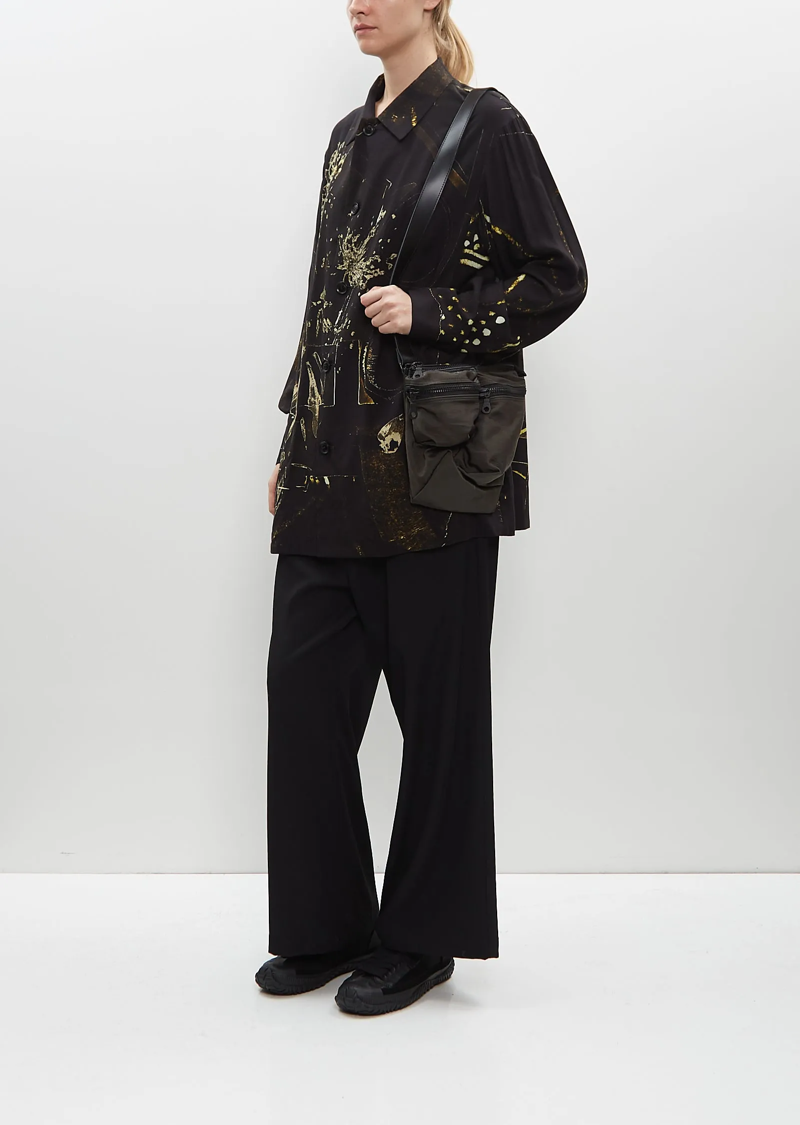 Irregular Mini Pochette — Khaki sold by La Garconne product image thumbnail 5