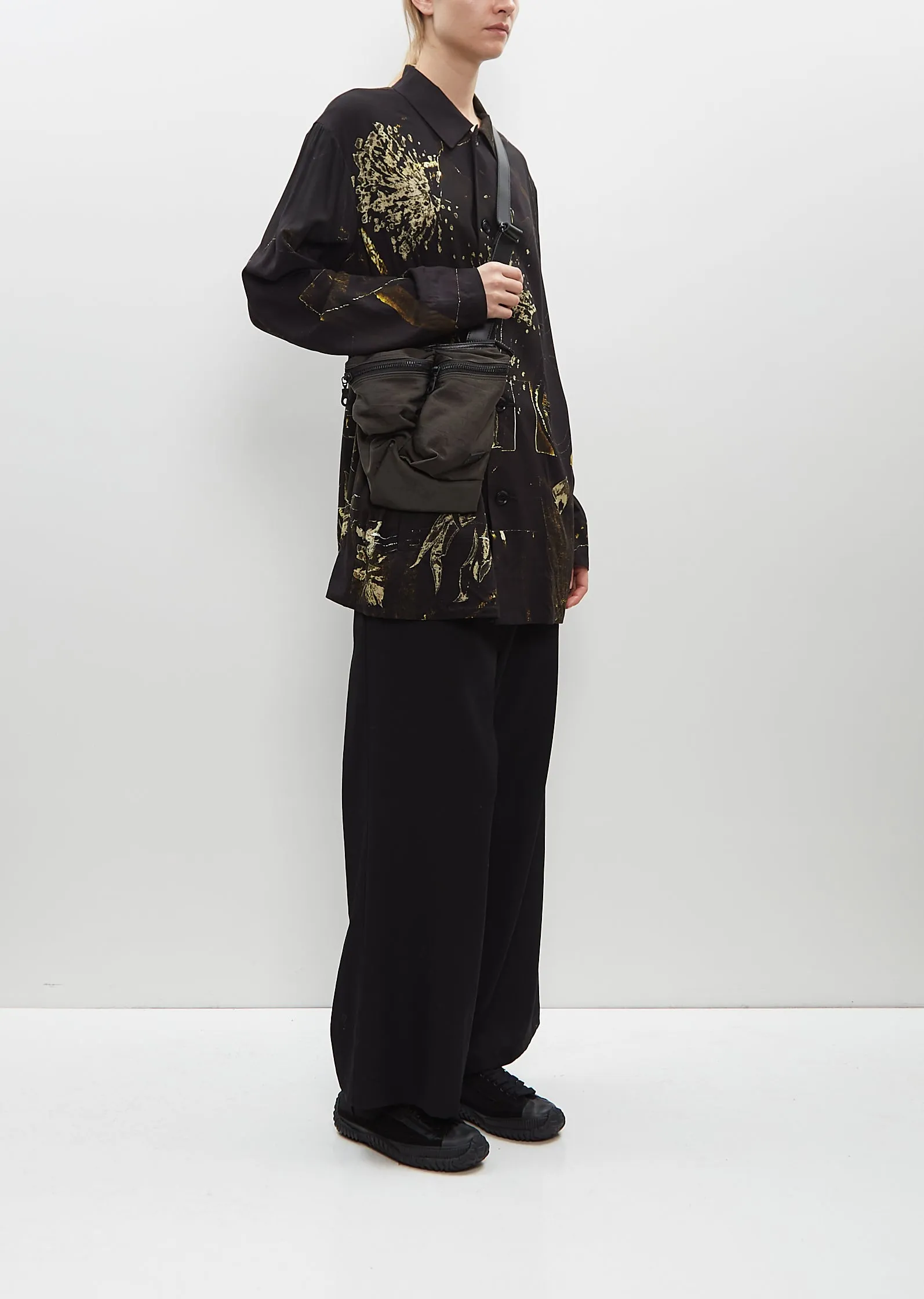 Irregular Mini Pochette — Khaki sold by La Garconne product image thumbnail 4