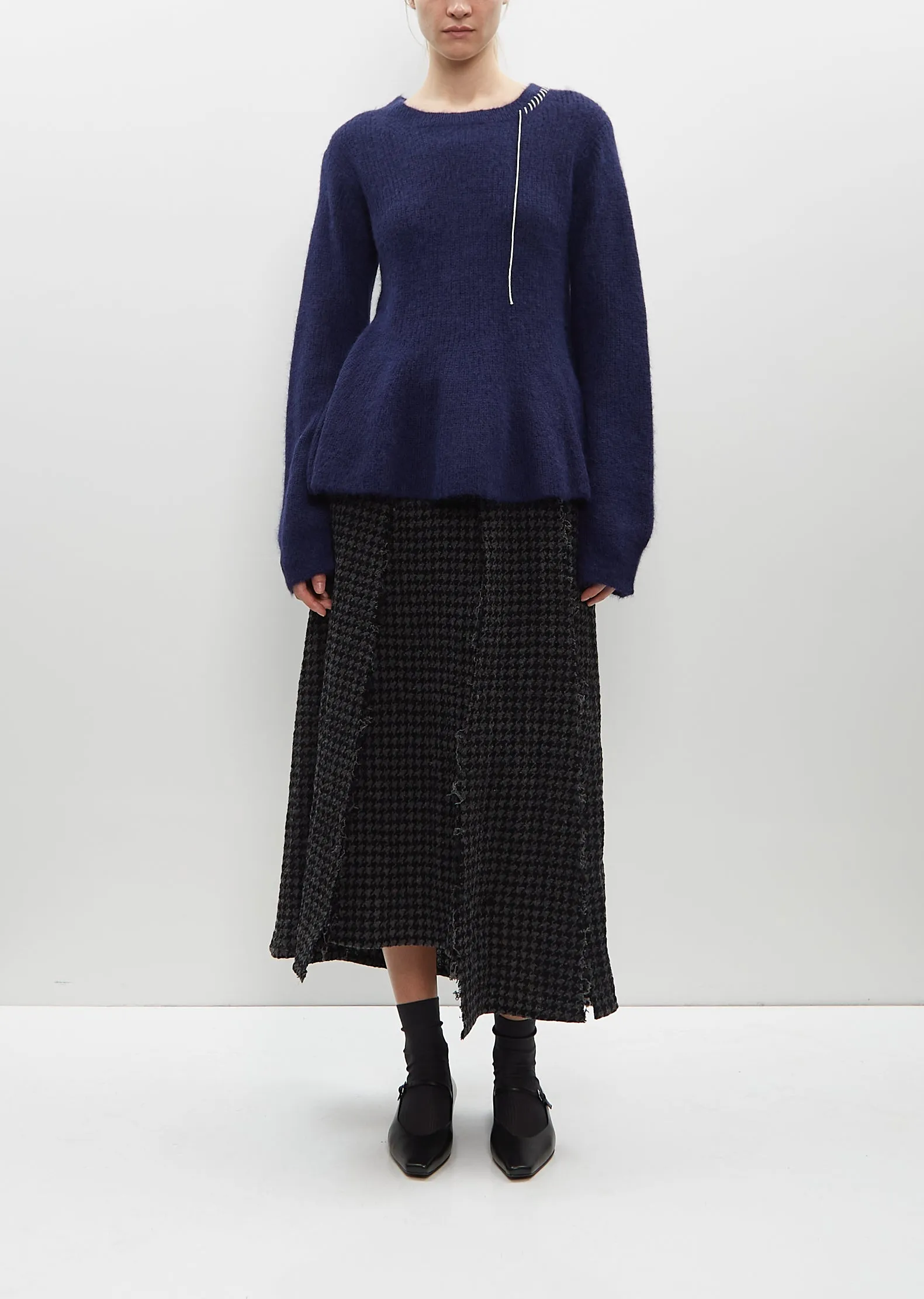 Flared Hem Pullover sold by La Garconne product image thumbnail 4