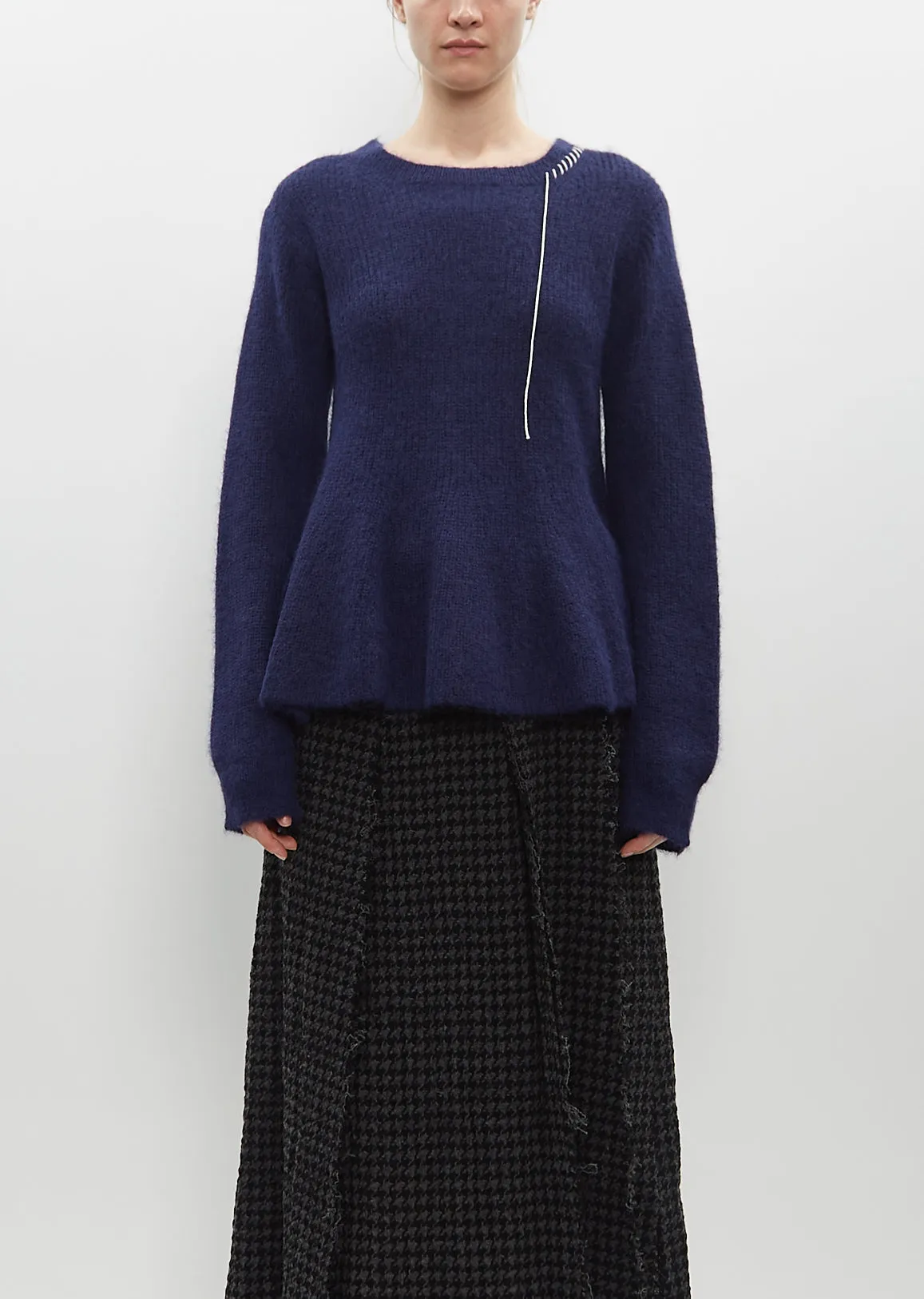 Flared Hem Pullover sold by La Garconne