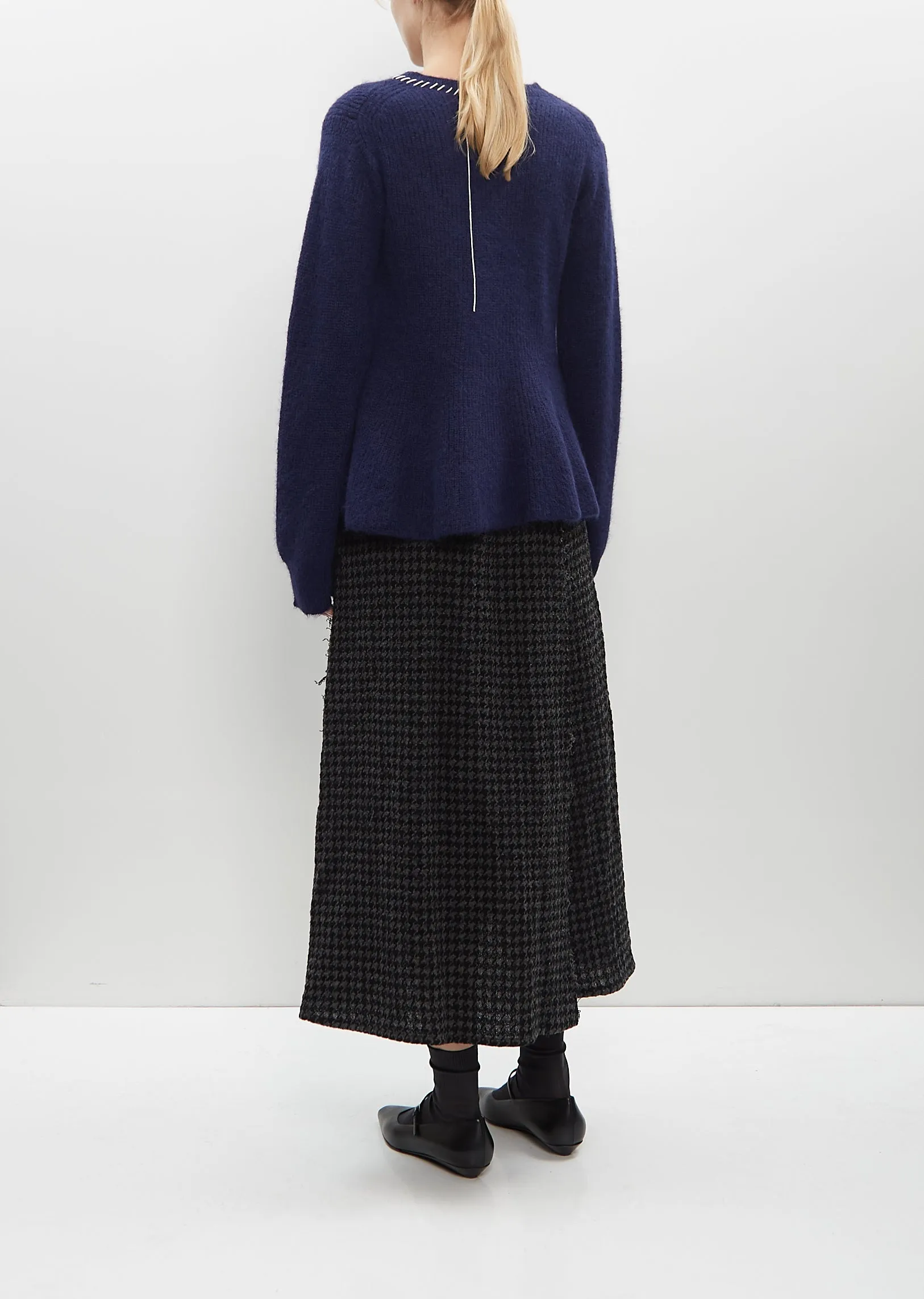 Flared Hem Pullover sold by La Garconne product image thumbnail 3