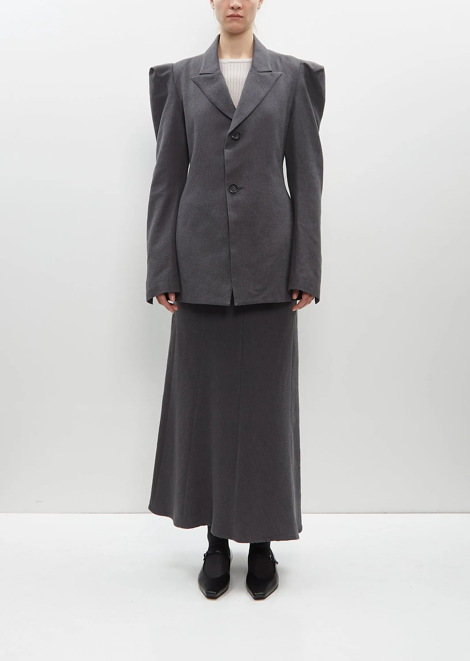 Structured Gusset Shoulder Jacket sold by La Garconne product image thumbnail 5