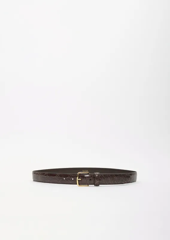 Classic Belt — Brown sold by La Garconne