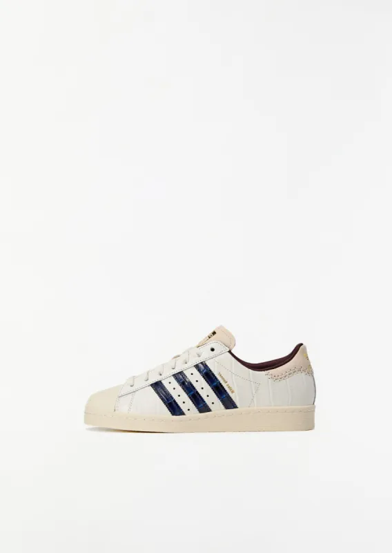 WB Superstar Croc Embossed sold by La Garconne