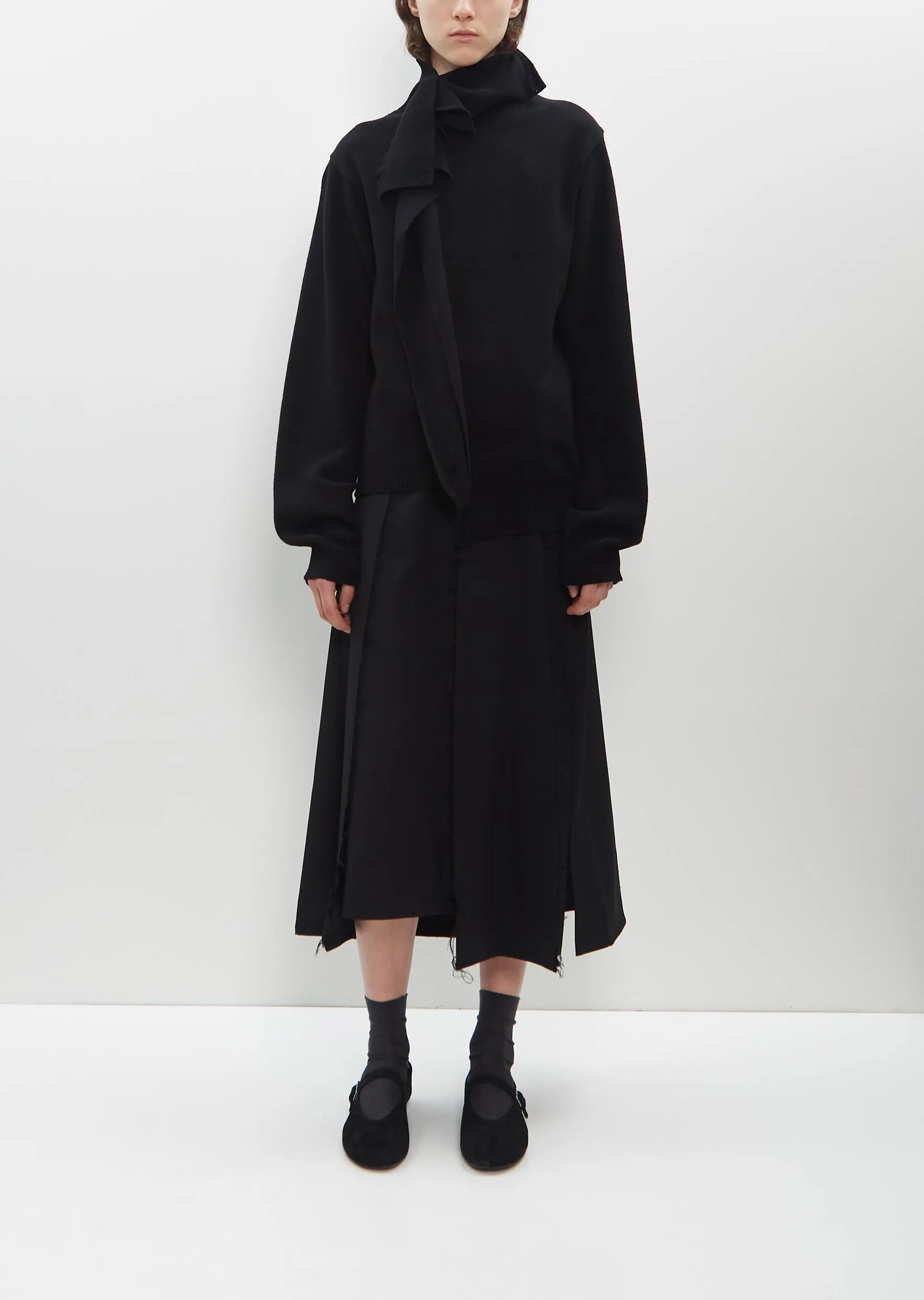 Drape High Neck Pullover sold by La Garconne product image thumbnail 4