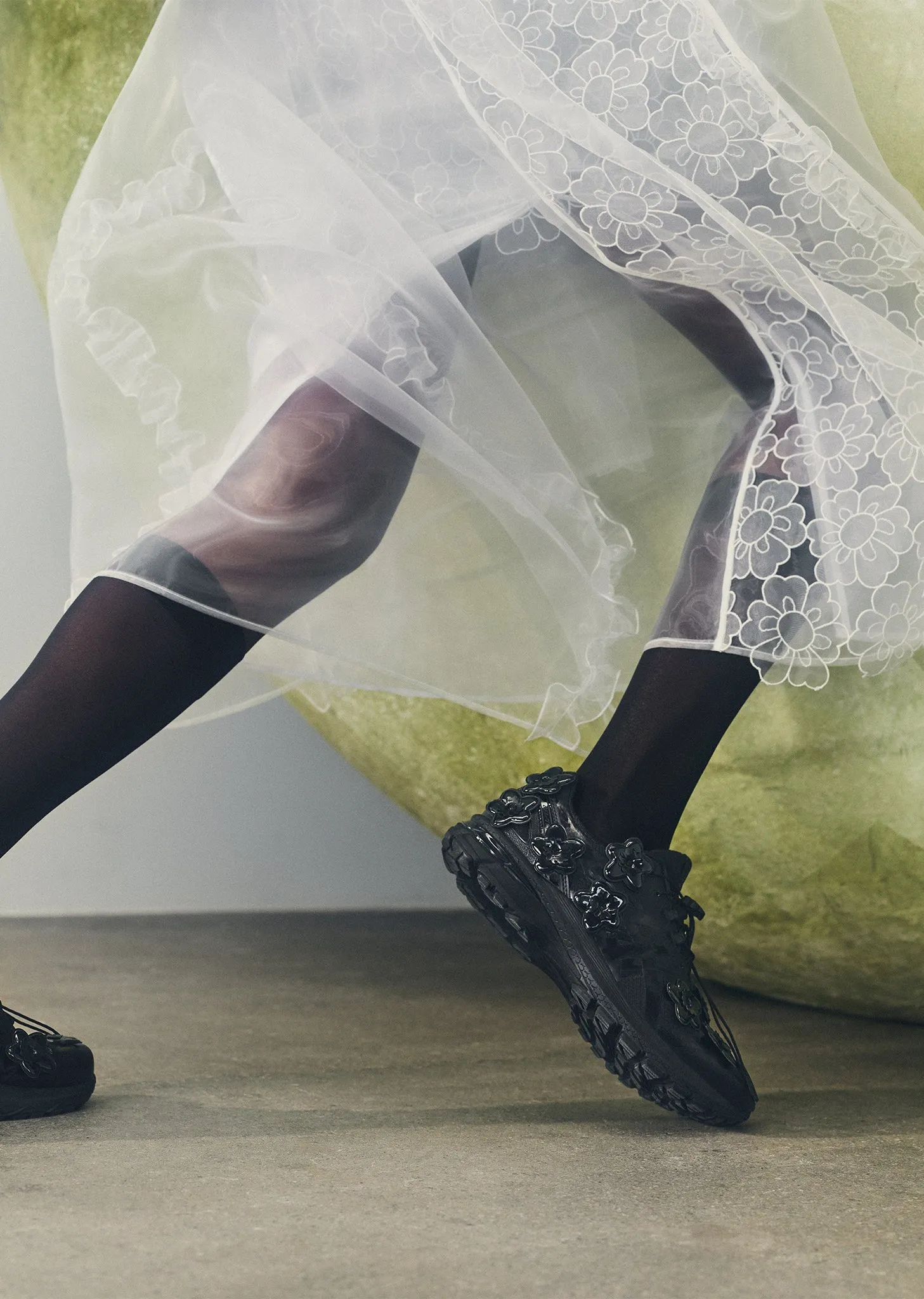 Cecilie Bahnsen x Asics GEL-Terrain — Black sold by La Garconne product image thumbnail 3