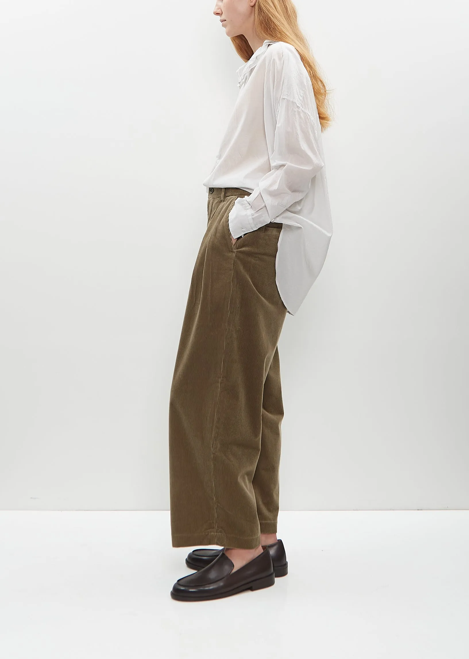 2 In-Pleat Baggy Pants sold by La Garconne product image thumbnail 2