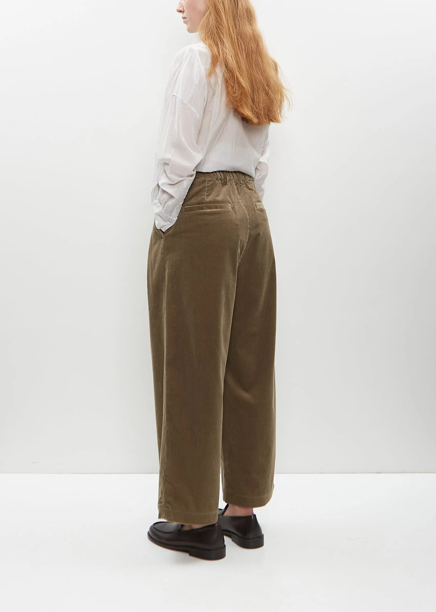 2 In-Pleat Baggy Pants sold by La Garconne product image thumbnail 3