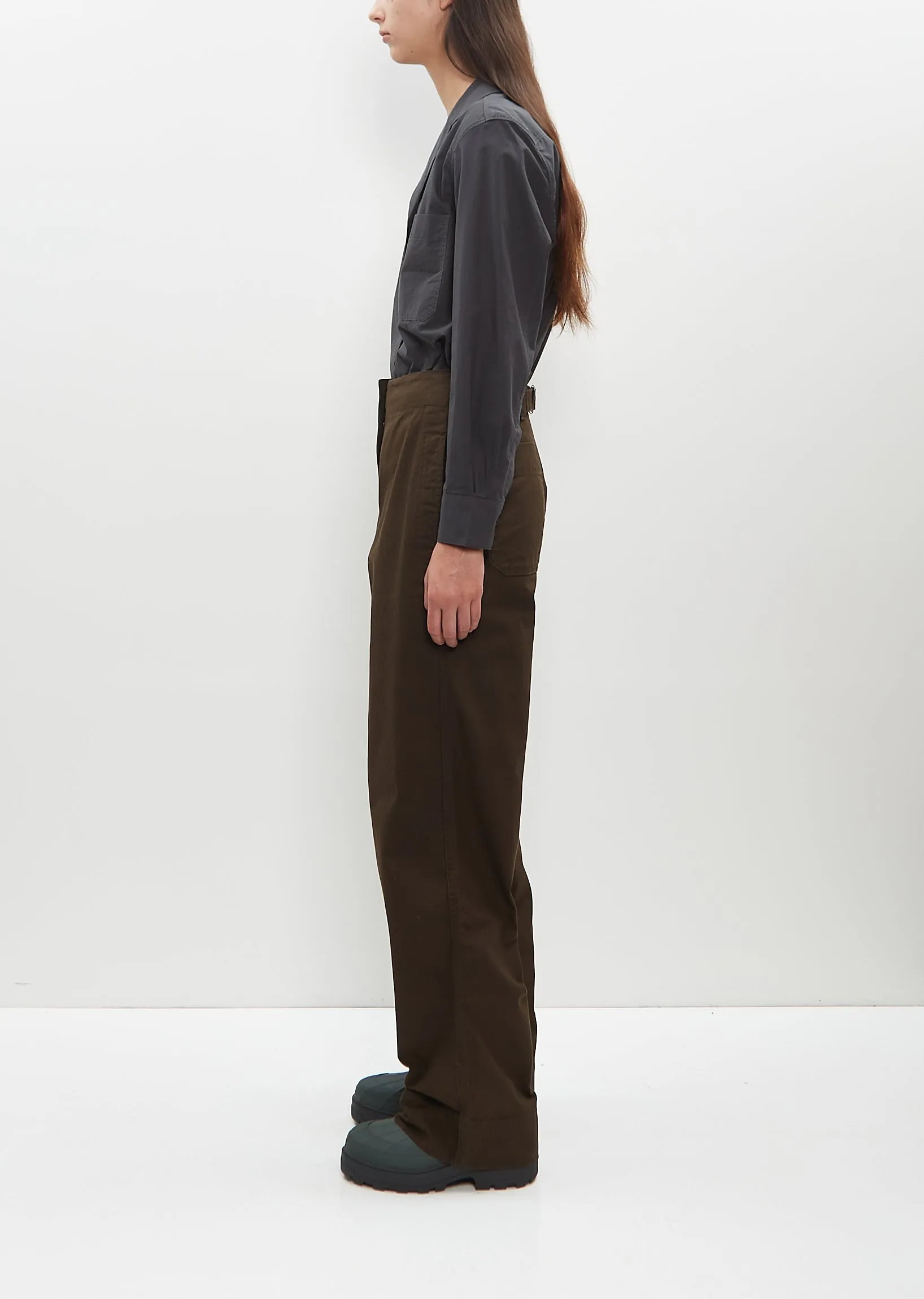 Cotton Gabardine Naval Trouser sold by La Garconne product image thumbnail 2