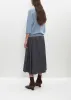 Merino Wool-Cotton Unita Boatneck Sweater — Sky Blue sold by La Garconne