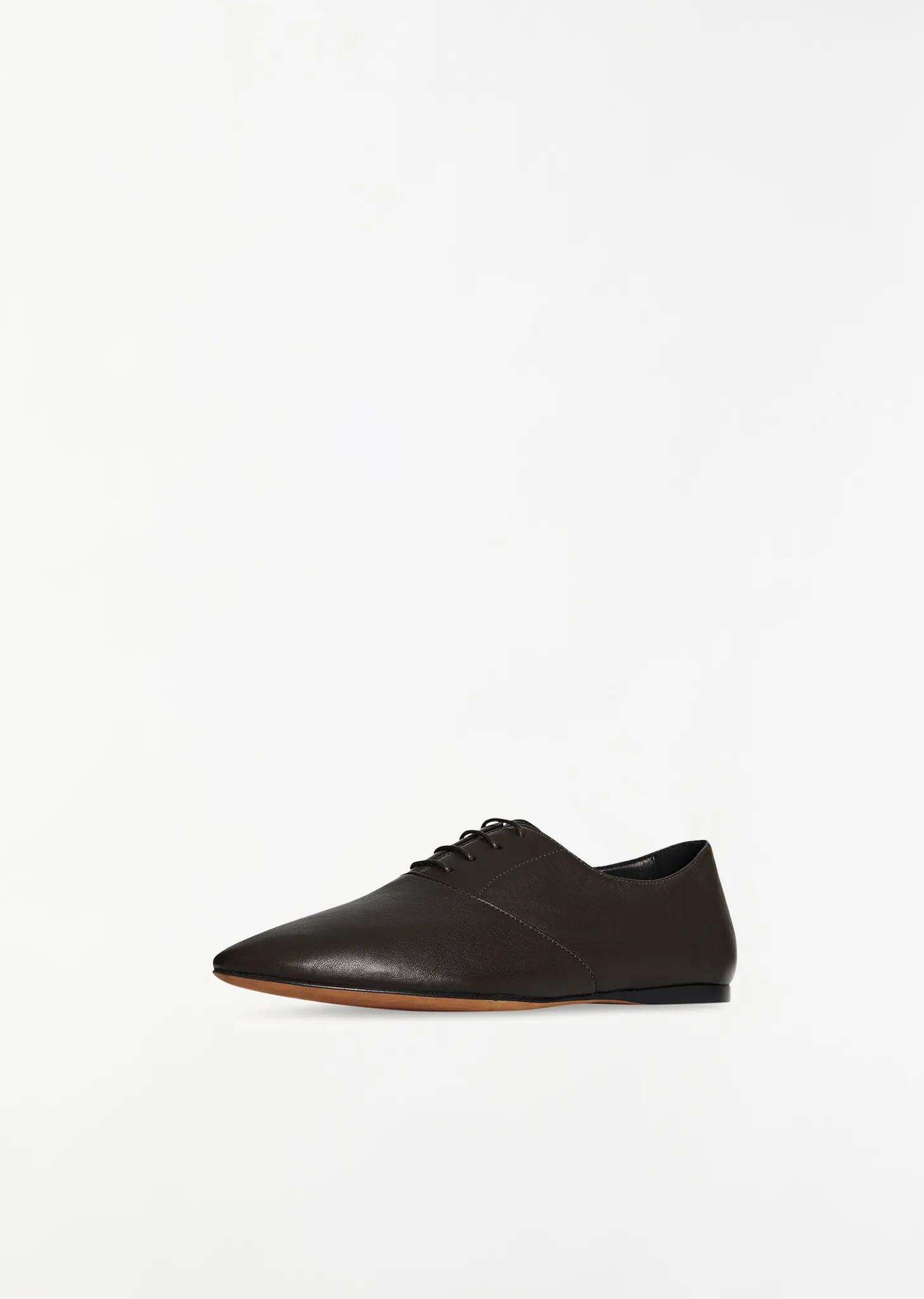 Hereditas Lace Up — Laquer Brown sold by La Garconne product image thumbnail 2