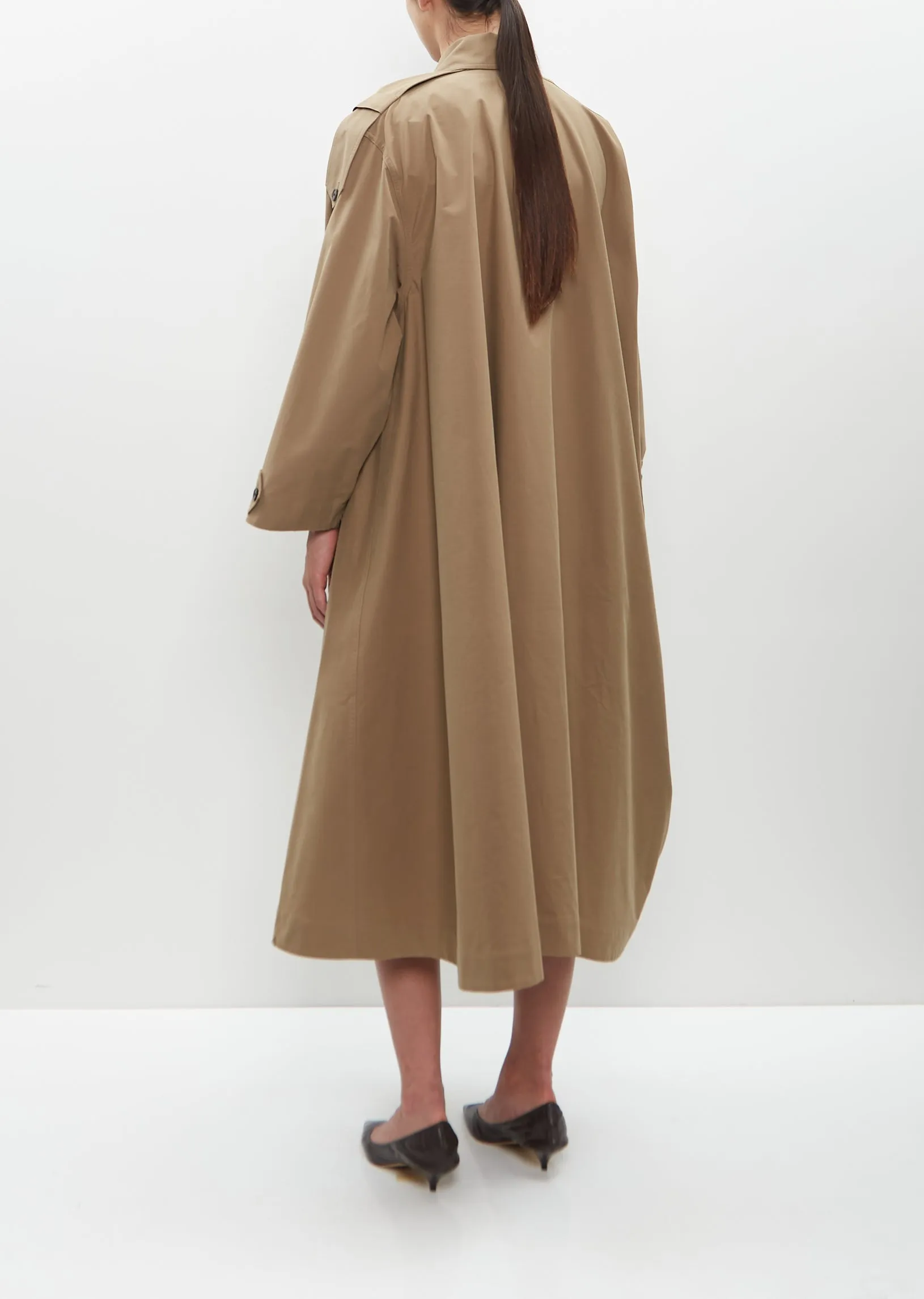 Sanded Pima Cotton Aralia Coat sold by La Garconne product image thumbnail 3