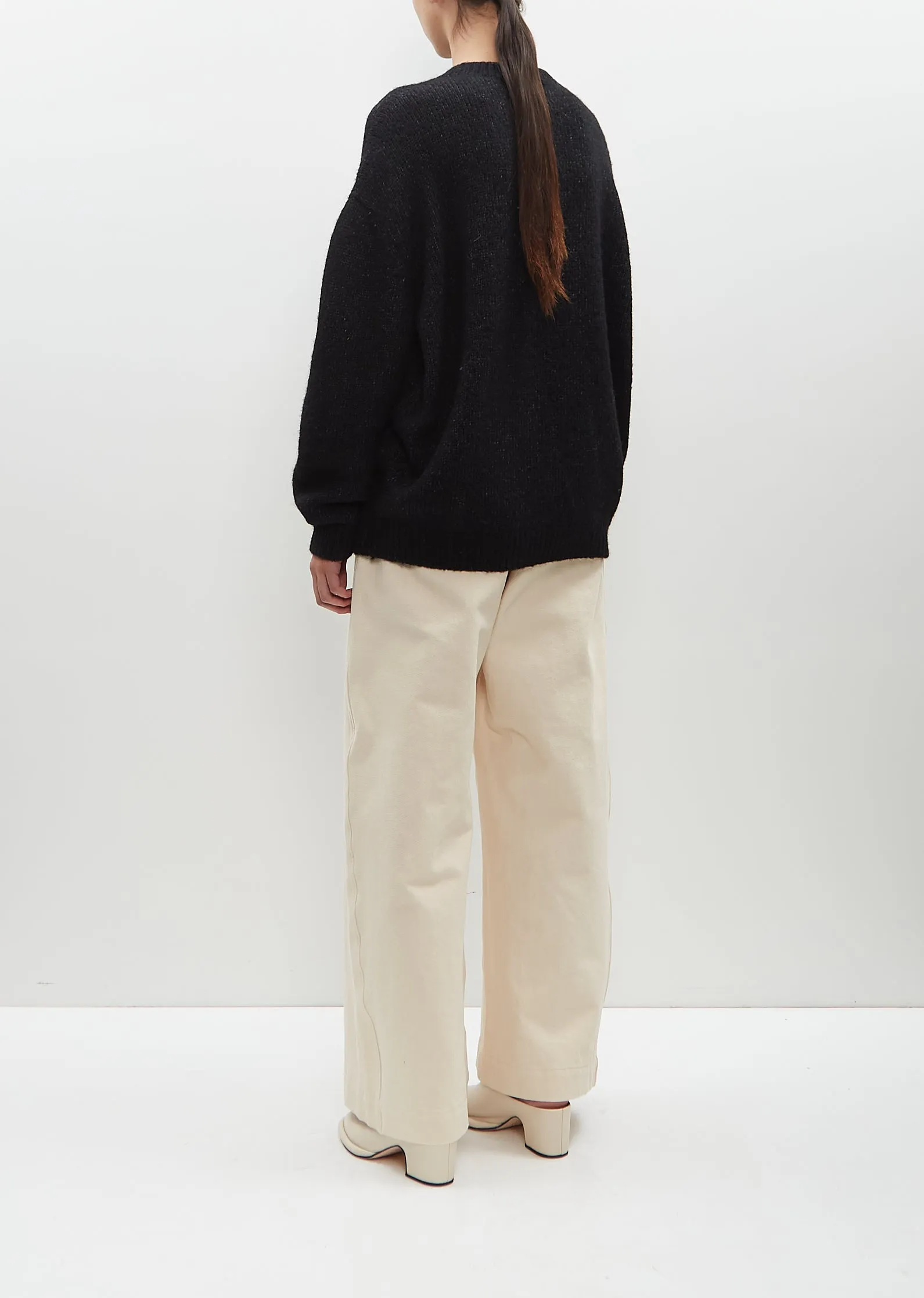 Suri Alpaca Knit Loft Sweater — Black sold by La Garconne product image thumbnail 3