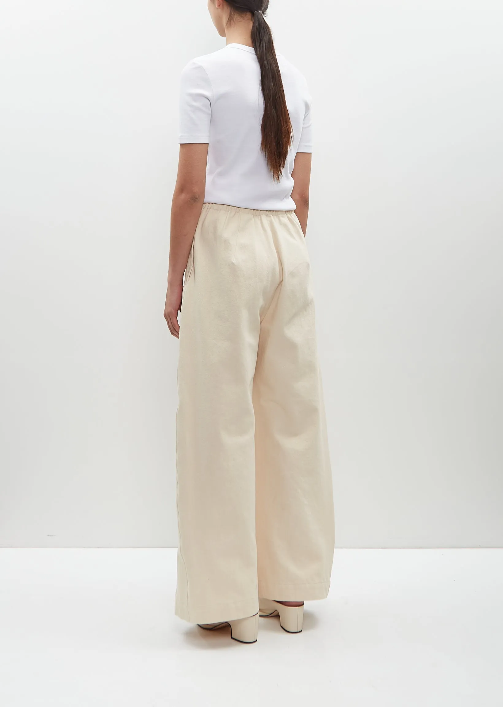 Cotton Twill Frame Jean sold by La Garconne product image thumbnail 3