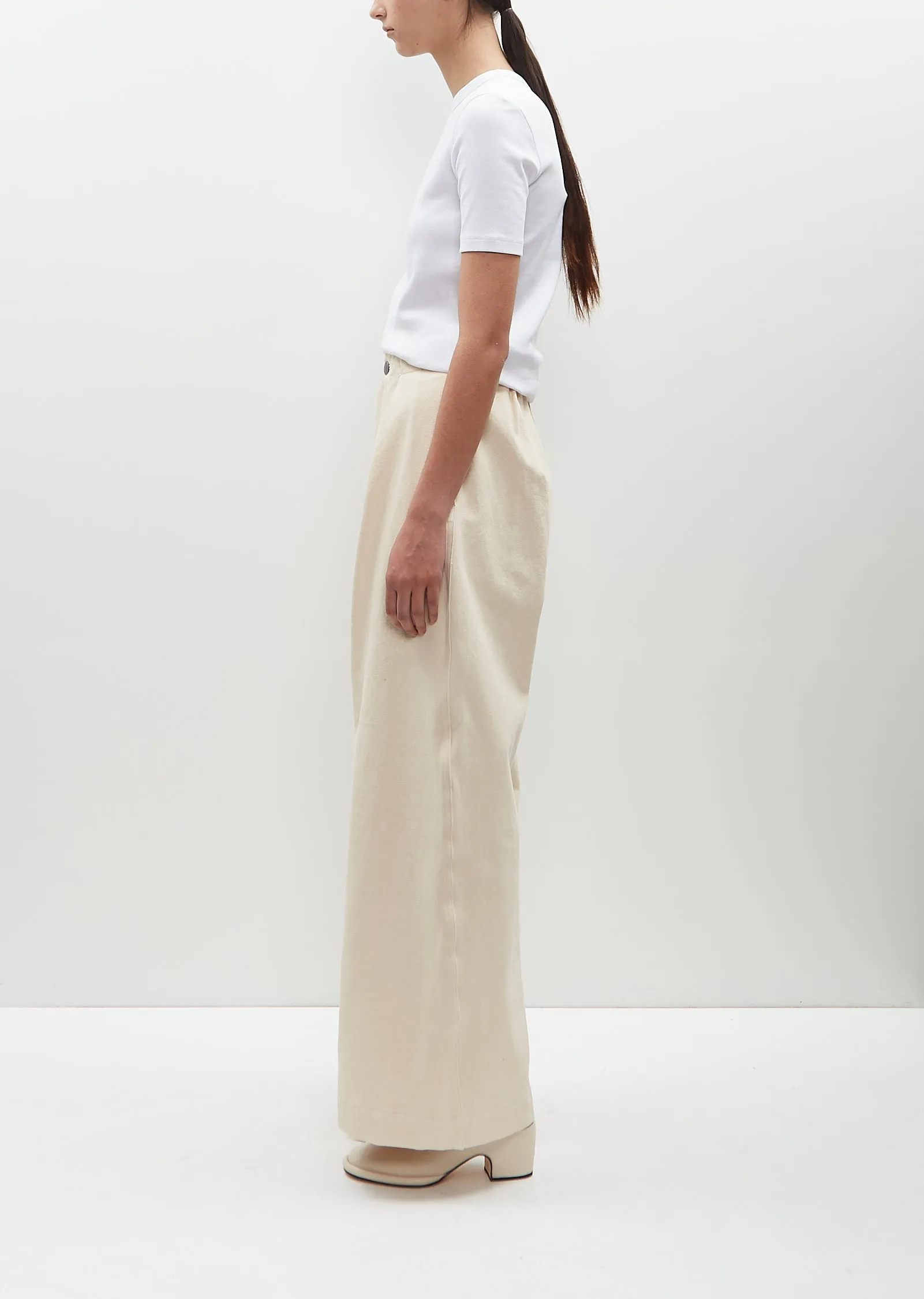 Cotton Twill Frame Jean sold by La Garconne product image thumbnail 2