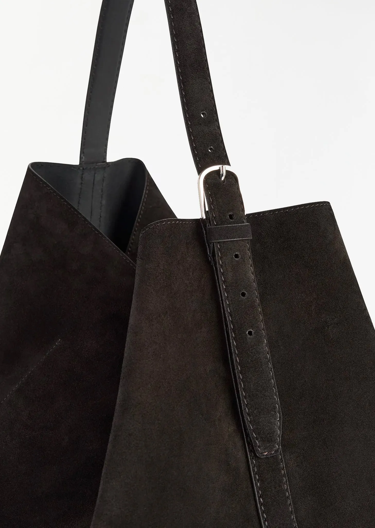 Belted Tote — Espresso sold by La Garconne product image thumbnail 3