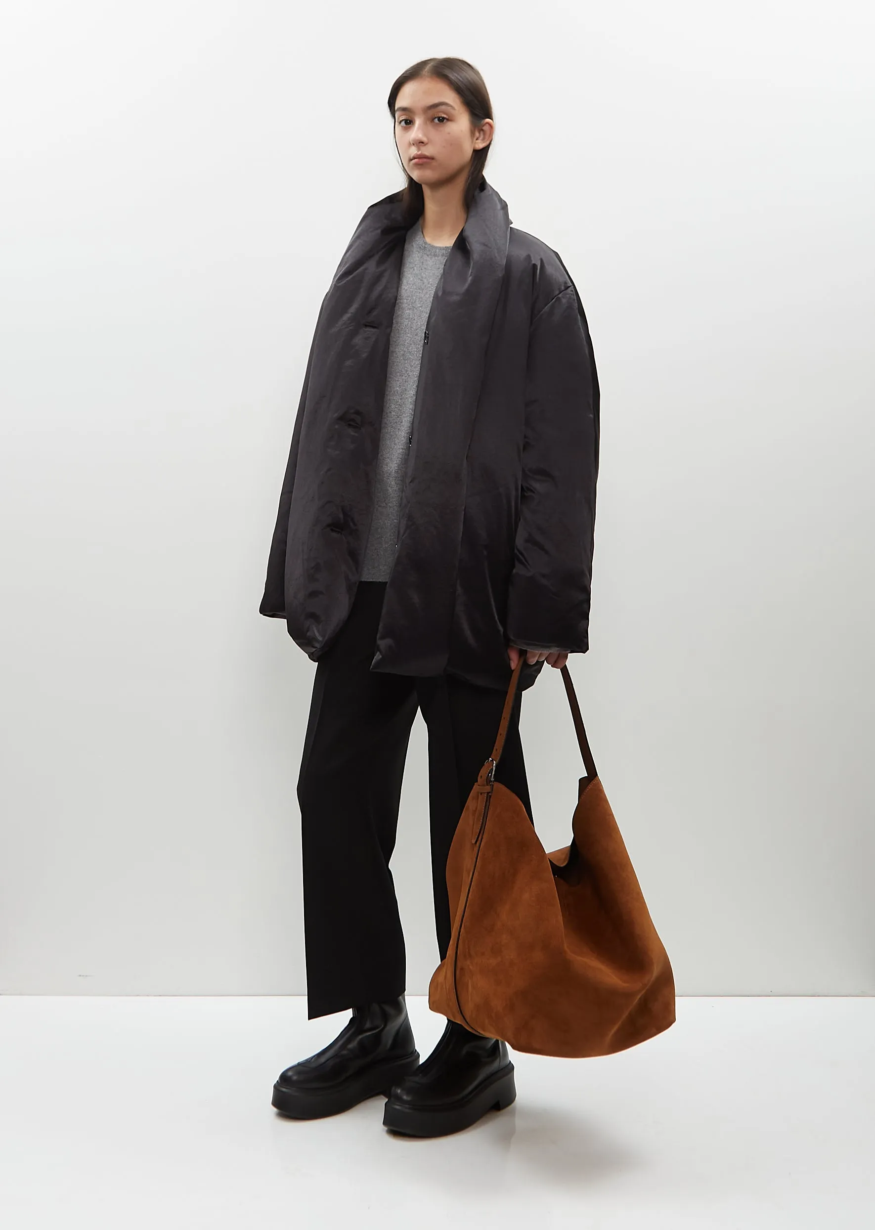 Belted Tote — Tan sold by La Garconne product image thumbnail 5