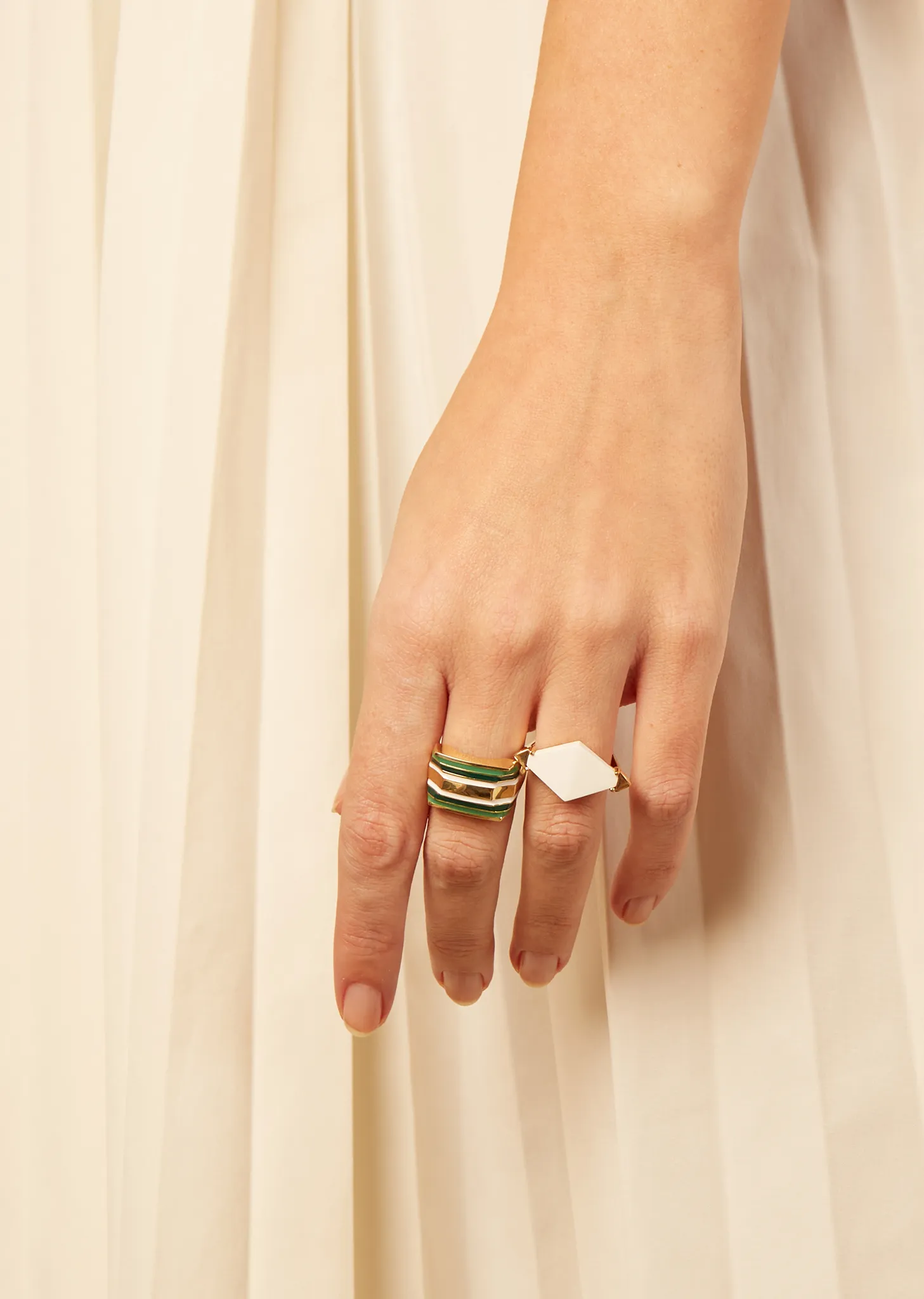 Colores Green Ring sold by La Garconne product image thumbnail 2