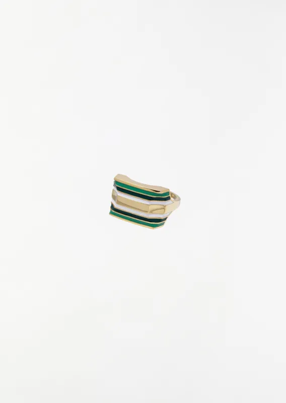 Colores Green Ring made by Aliita