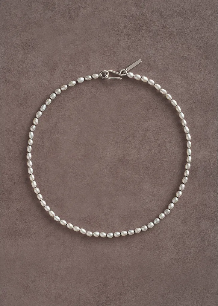 Tiny Pearl Collar sold by La Garconne product image thumbnail 4
