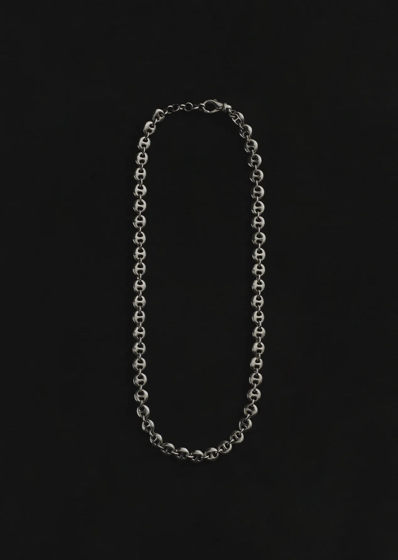 Small Circle Link Necklace sold by La Garconne product image thumbnail 2