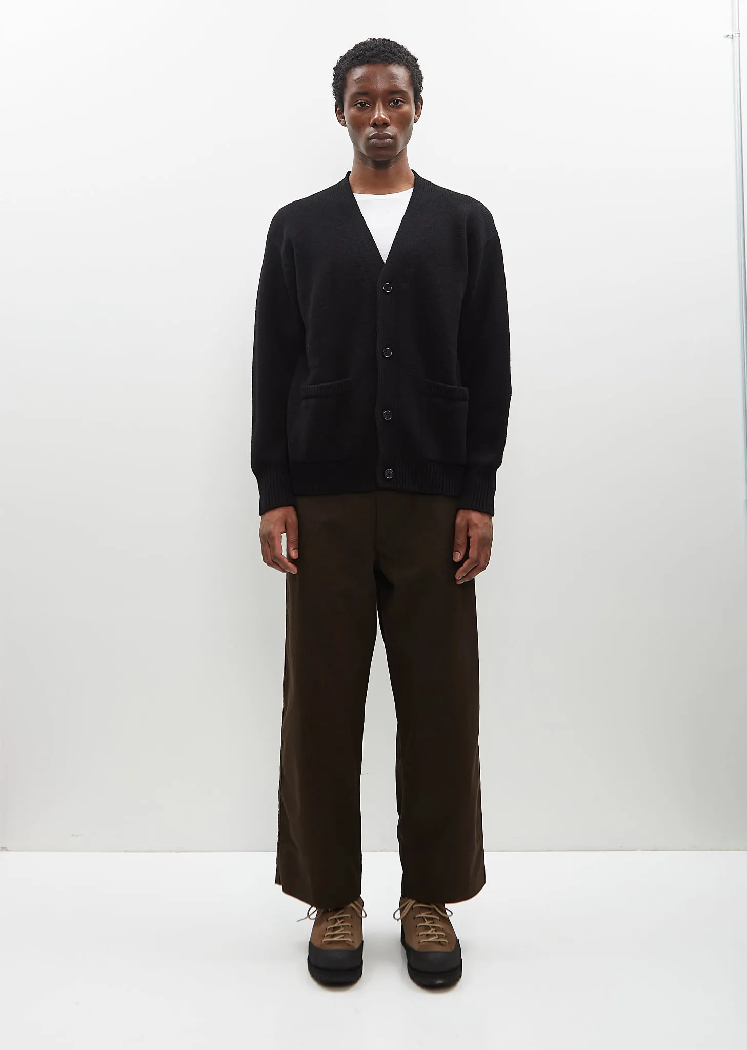 Boxy Cardigan — Black sold by La Garconne product image thumbnail 4