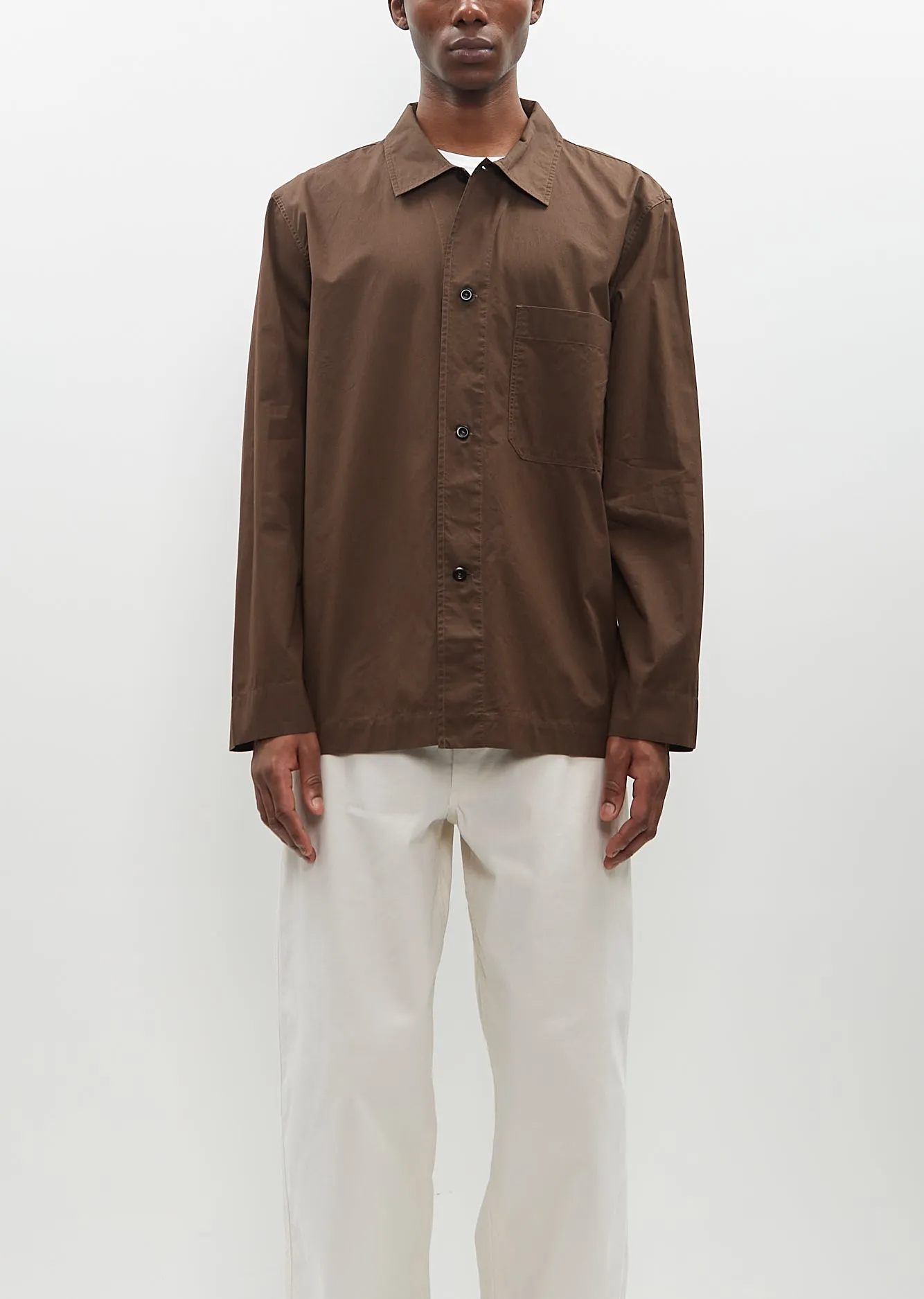 PJ Shirt — Carob sold by La Garconne