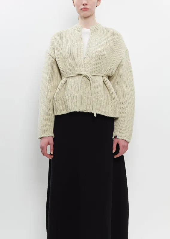 Cashmere n°384 Ginza Cardigan sold by La Garconne