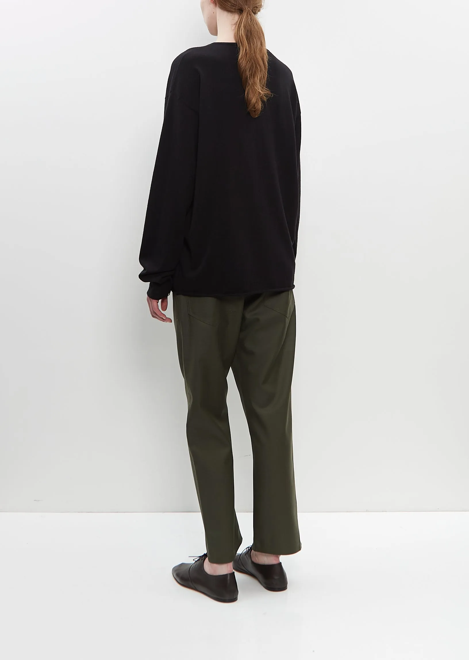 Cotton Cashmere n°347 Aries Sweater — Raven sold by La Garconne product image thumbnail 3