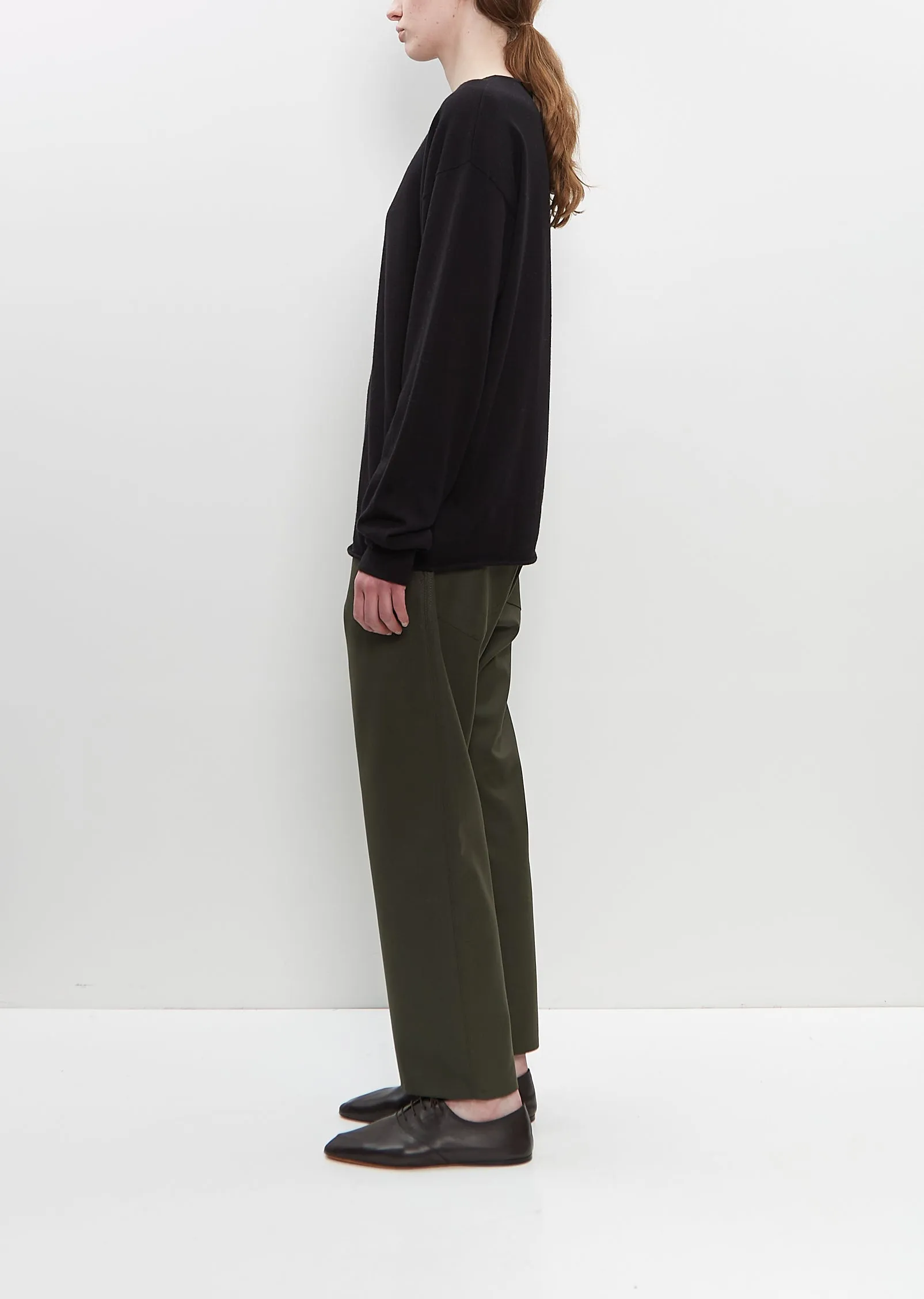 Cotton Cashmere n°347 Aries Sweater — Raven sold by La Garconne product image thumbnail 2