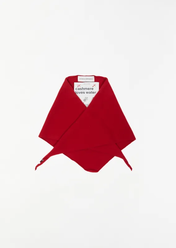 Cashmere Nylon n°35 Bandana Scarf — Pepper sold by La Garconne
