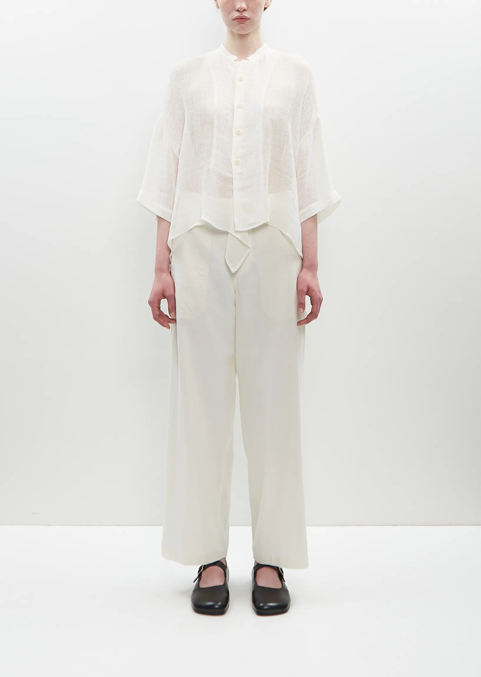 Viscose Flax Work Pants sold by La Garconne