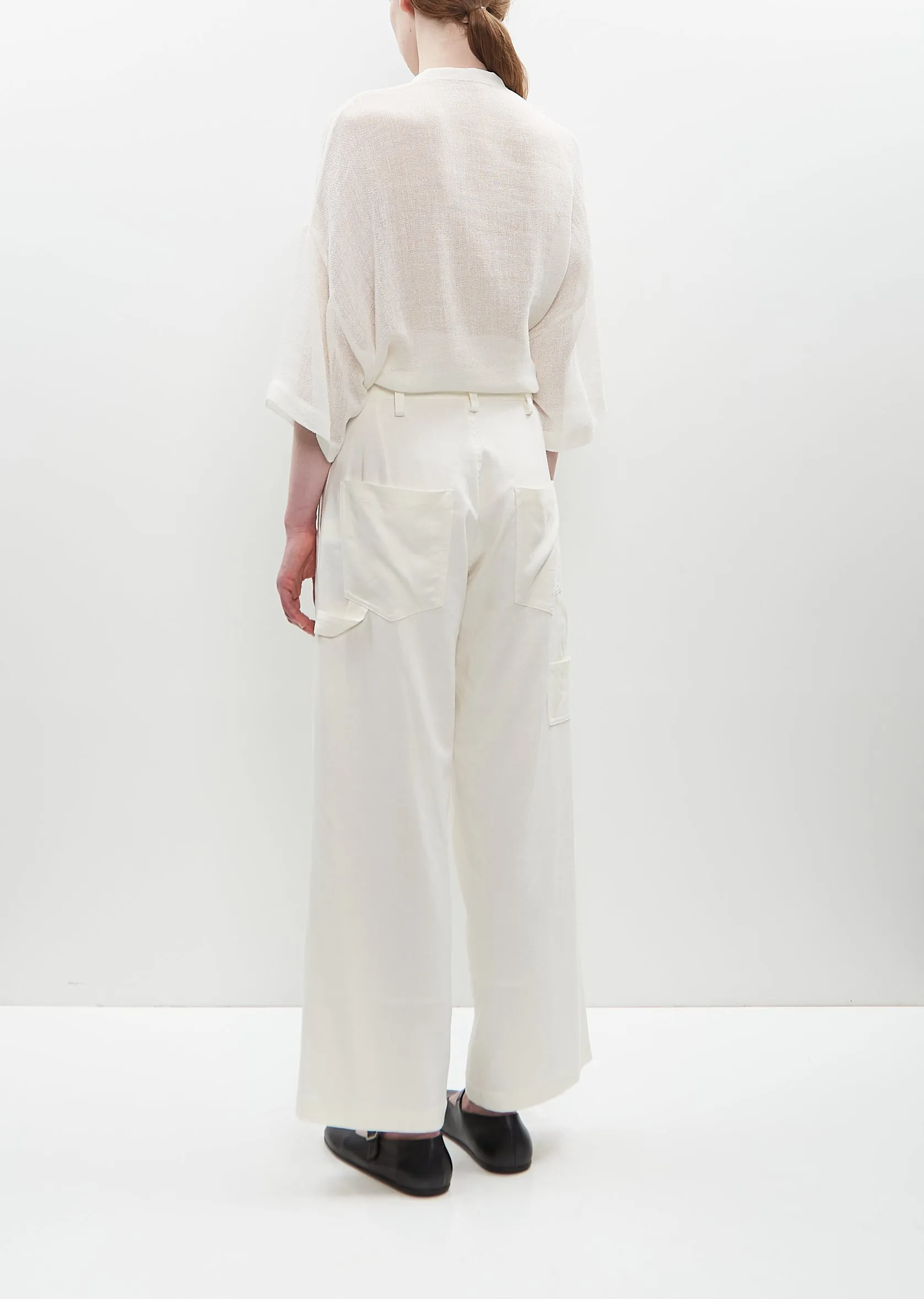 Viscose Flax Work Pants sold by La Garconne product image thumbnail 3