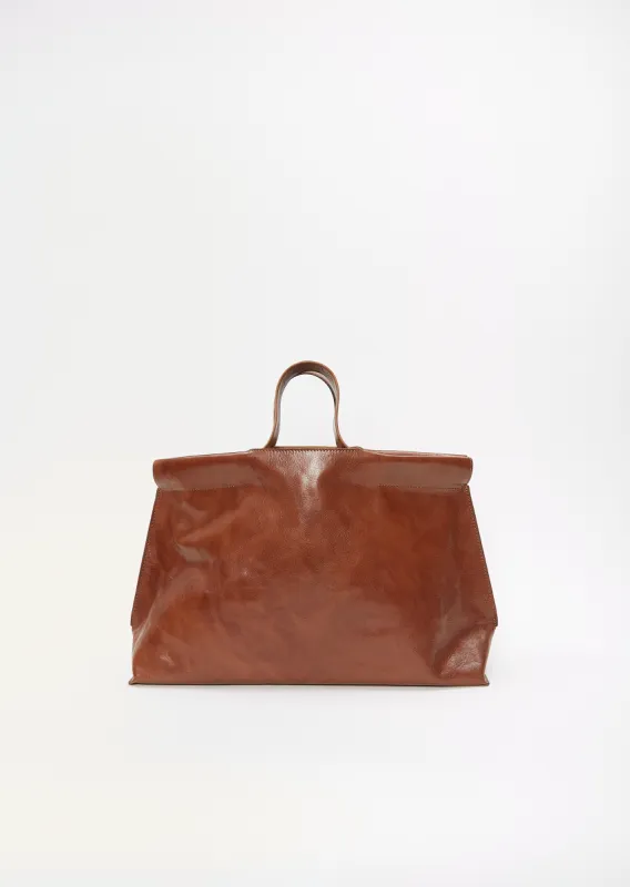 Shopper Bag, Midi — Cognac sold by La Garconne