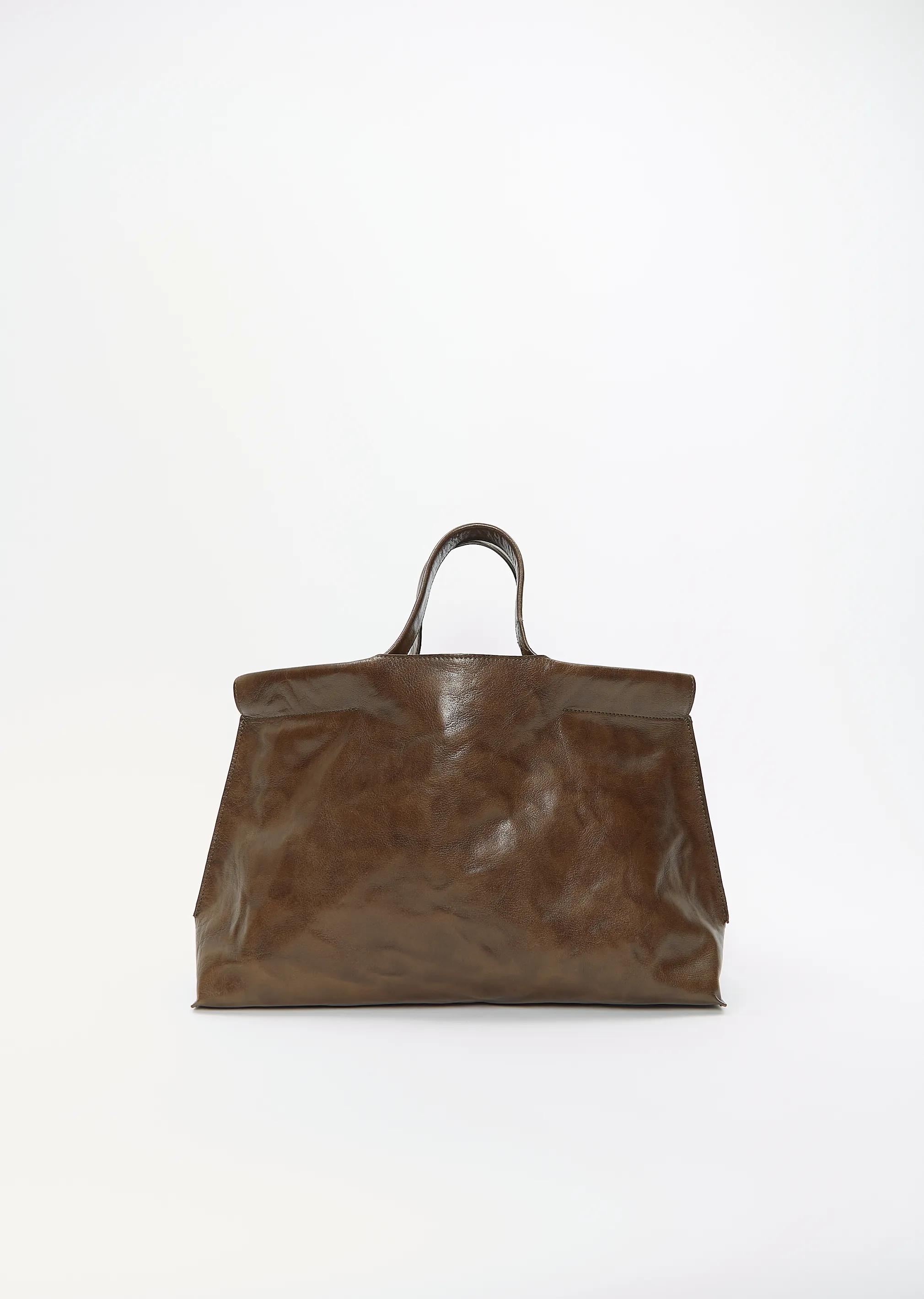 Shopper Bag, Midi — Olive sold by La Garconne
