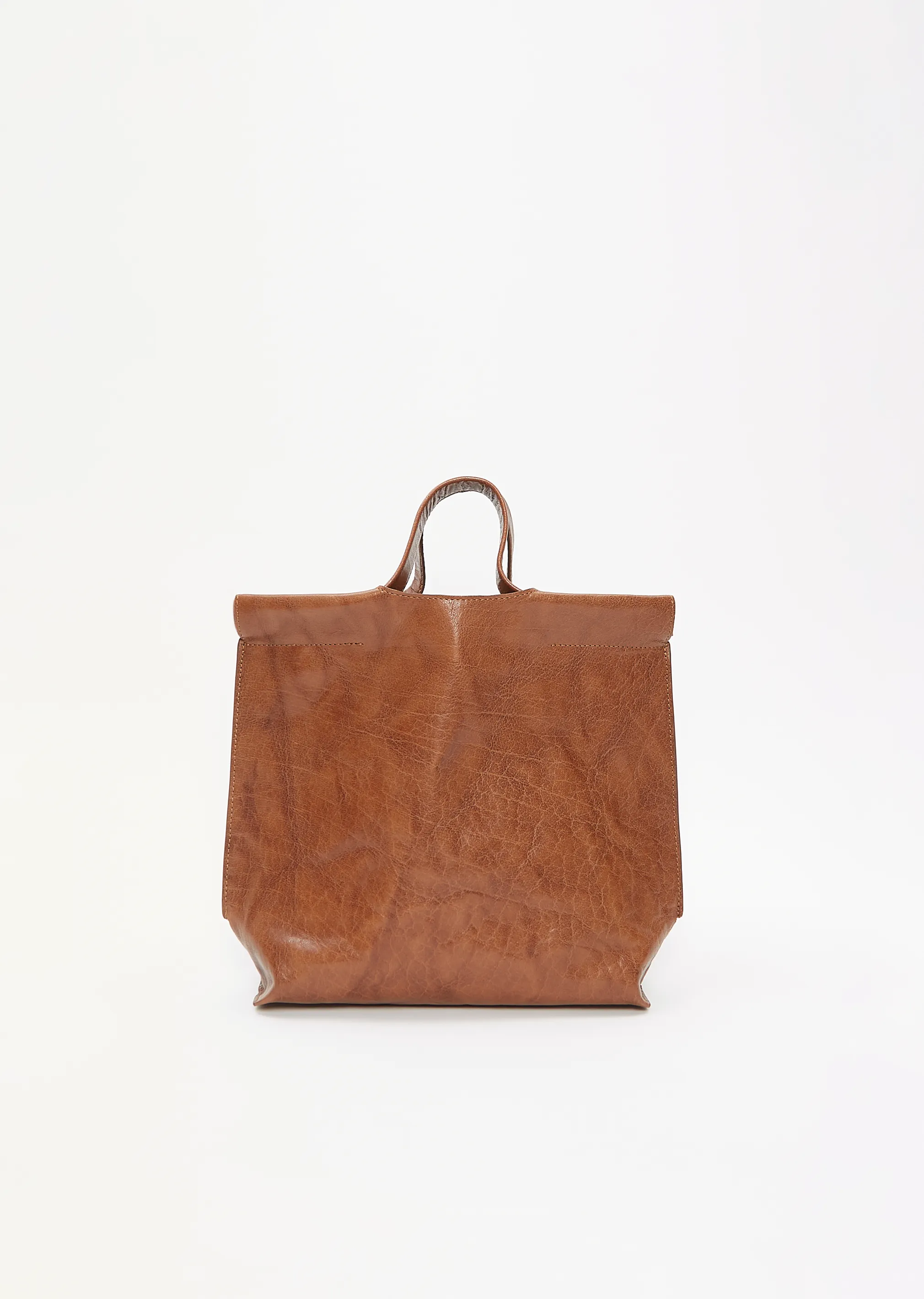 Shopper Bag, Small — Cognac sold by La Garconne