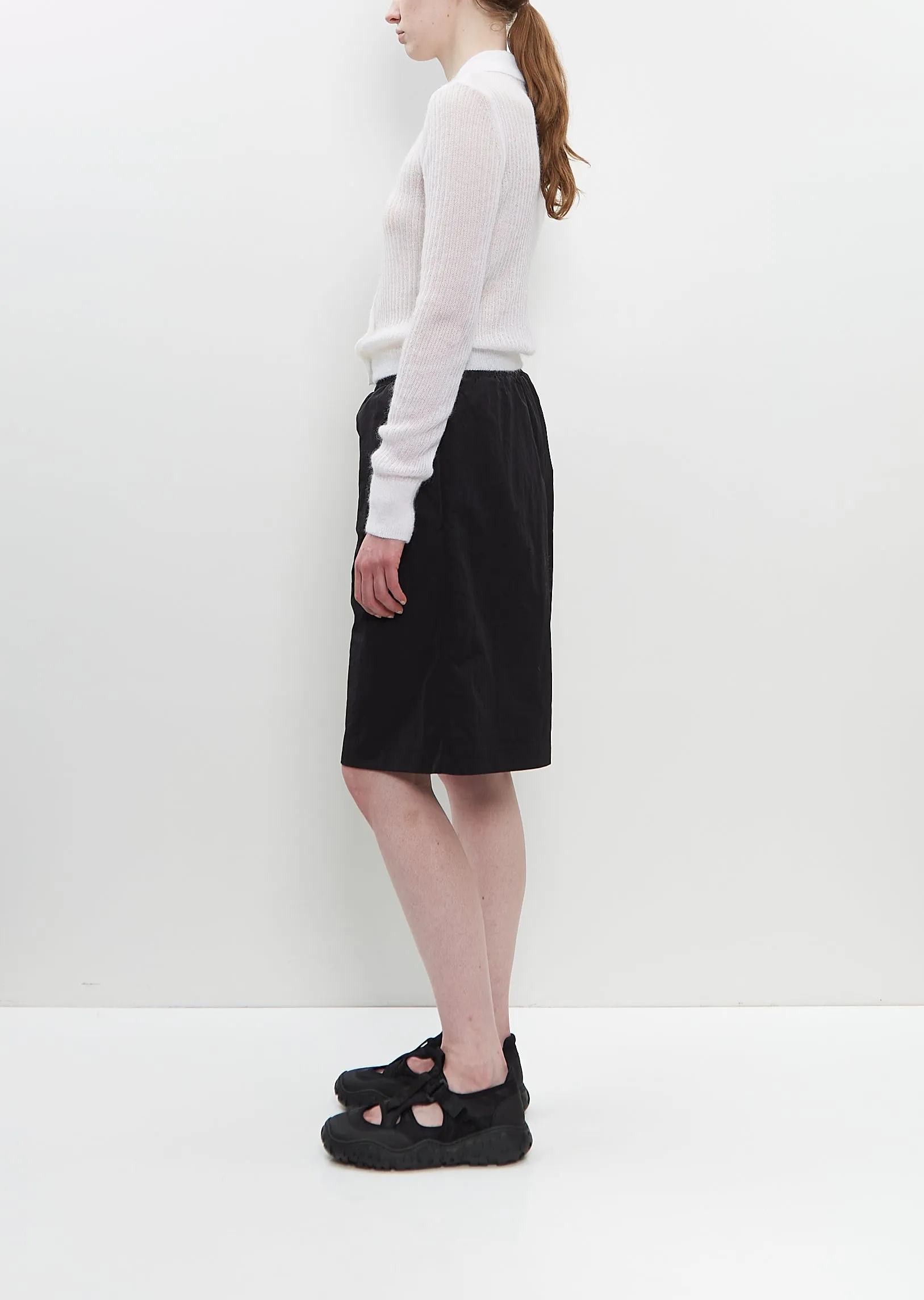 Mohair Jaki Cardigan — White sold by La Garconne product image thumbnail 2