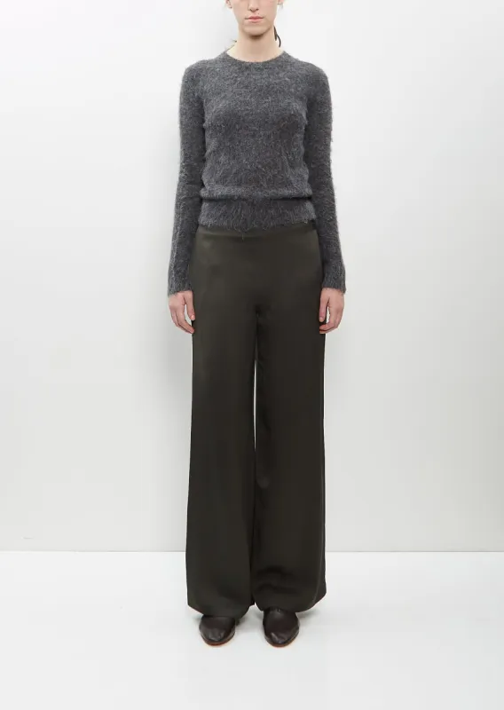 Viscose Liquid Pant — Forest sold by La Garconne