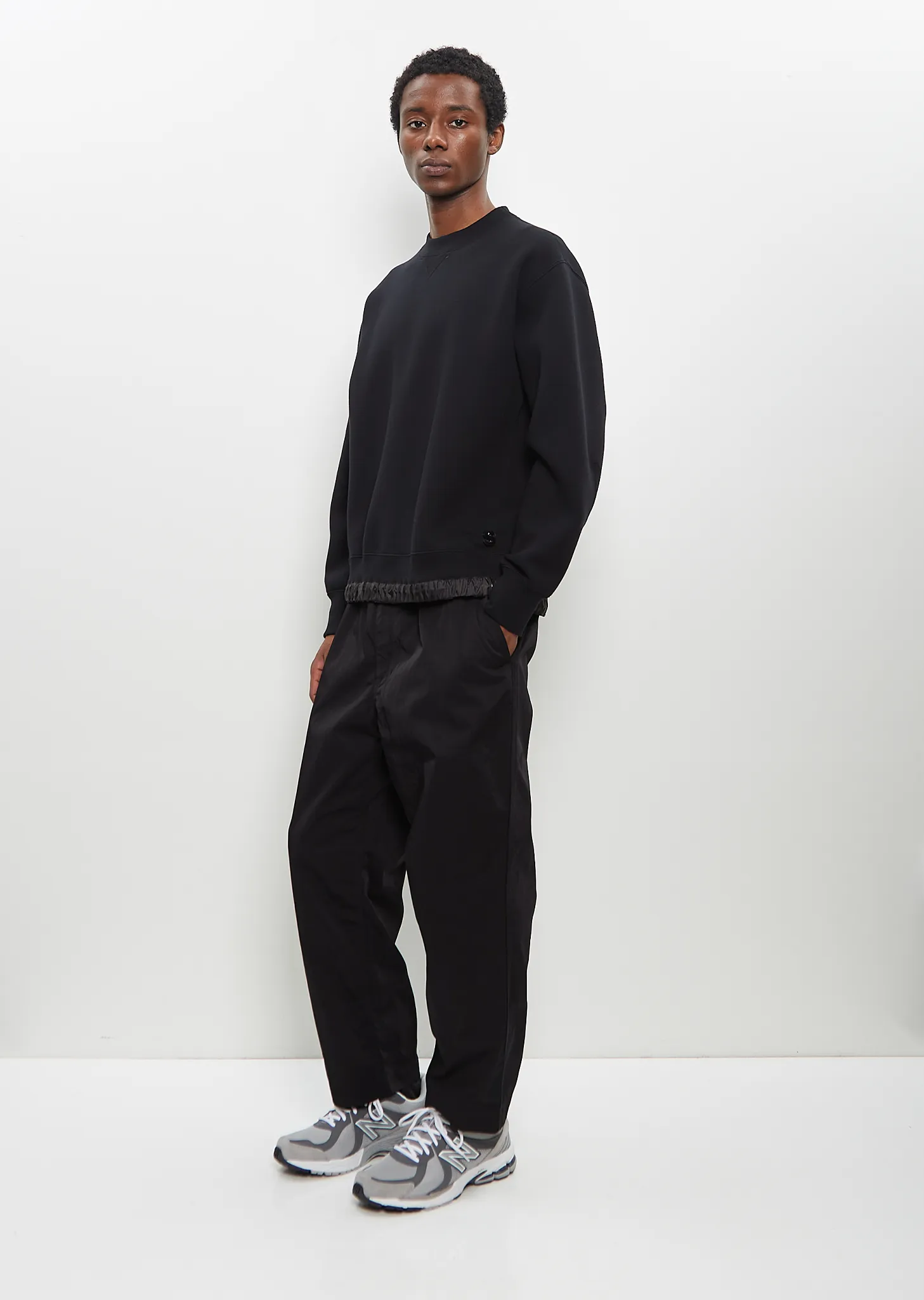 Sponge Sweat Pullover — Black sold by La Garconne product image thumbnail 4