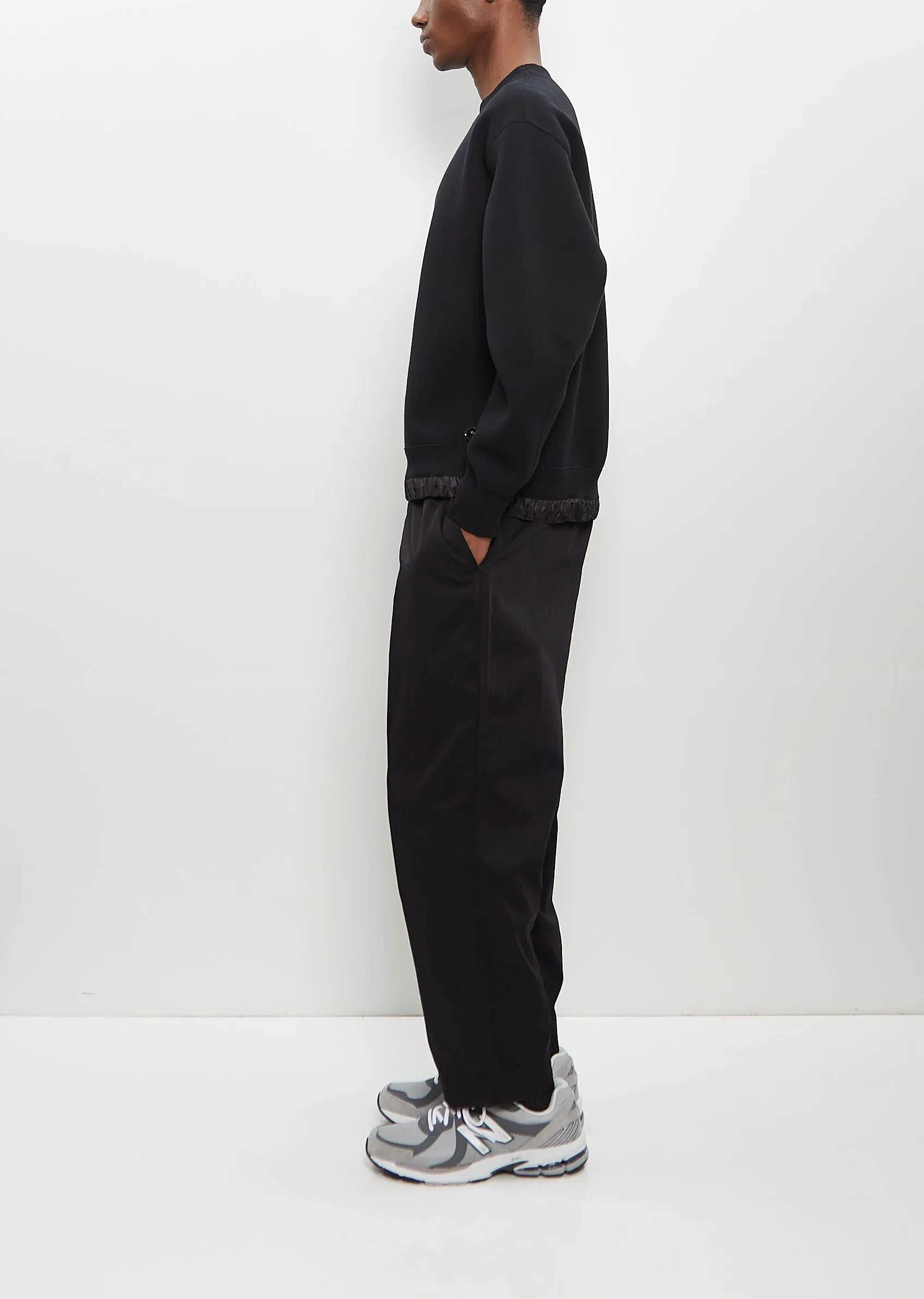 Sponge Sweat Pullover — Black sold by La Garconne product image thumbnail 2