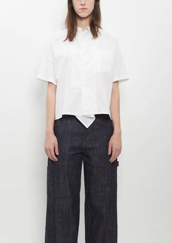 Cotton Half Sleeve Box Shirt made by La Garconne