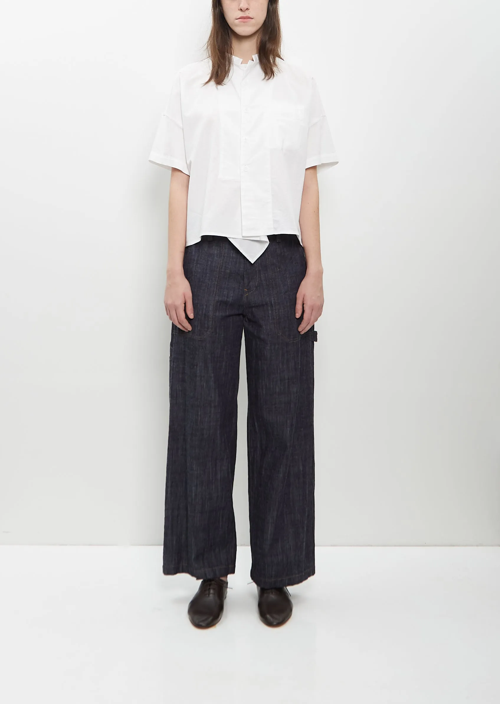 Cotton Half Sleeve Box Shirt sold by La Garconne product image thumbnail 4