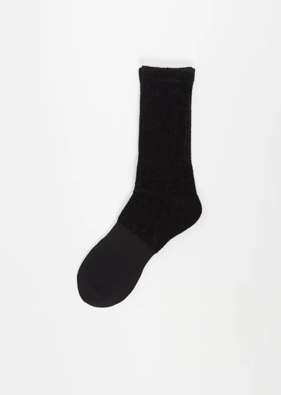 Bi Color Socks — Black sold by La Garconne