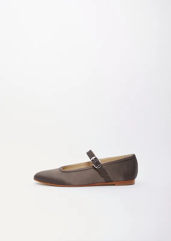 Satin Ballet Mary Jane sold by La Garconne