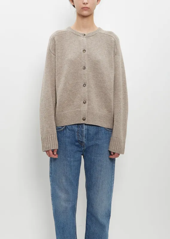 Wool Cashmere Aidar Cardigan sold by La Garconne