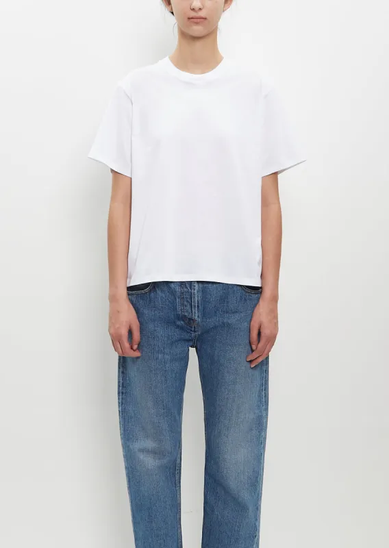Supima Cotton Telanto T-Shirt — White made by Loulou Studio