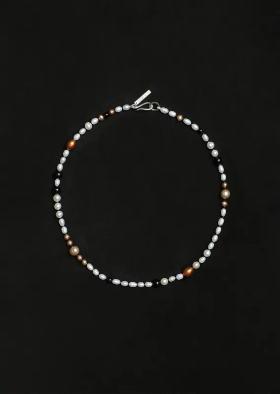 Sirena Pearl Necklace 16" sold by La Garconne