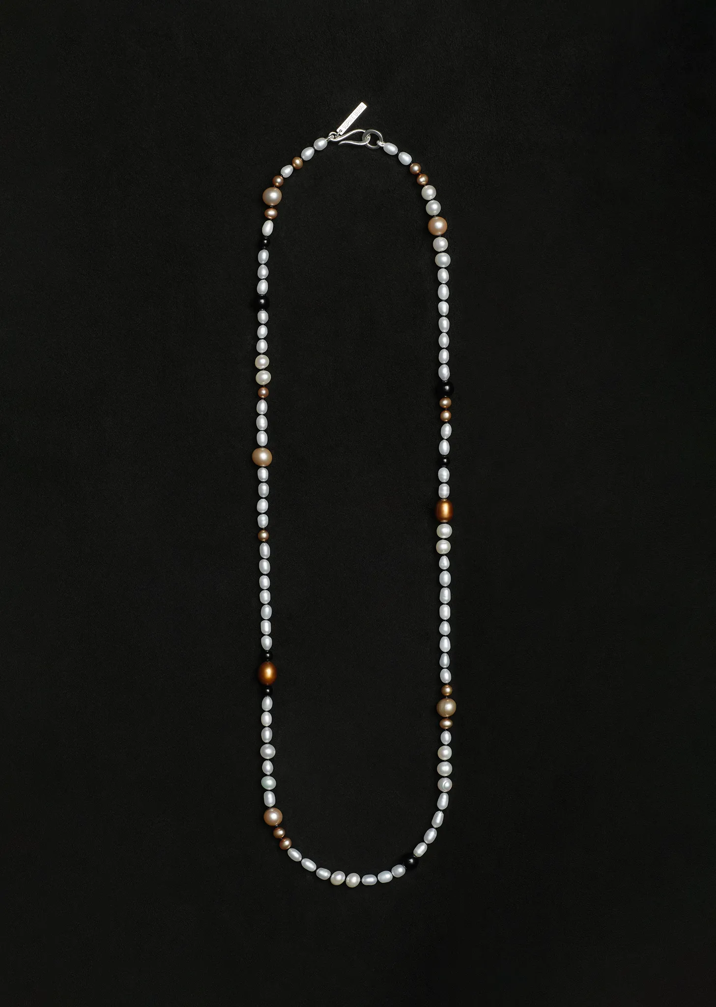 Sirena Pearl Necklace 24" sold by La Garconne