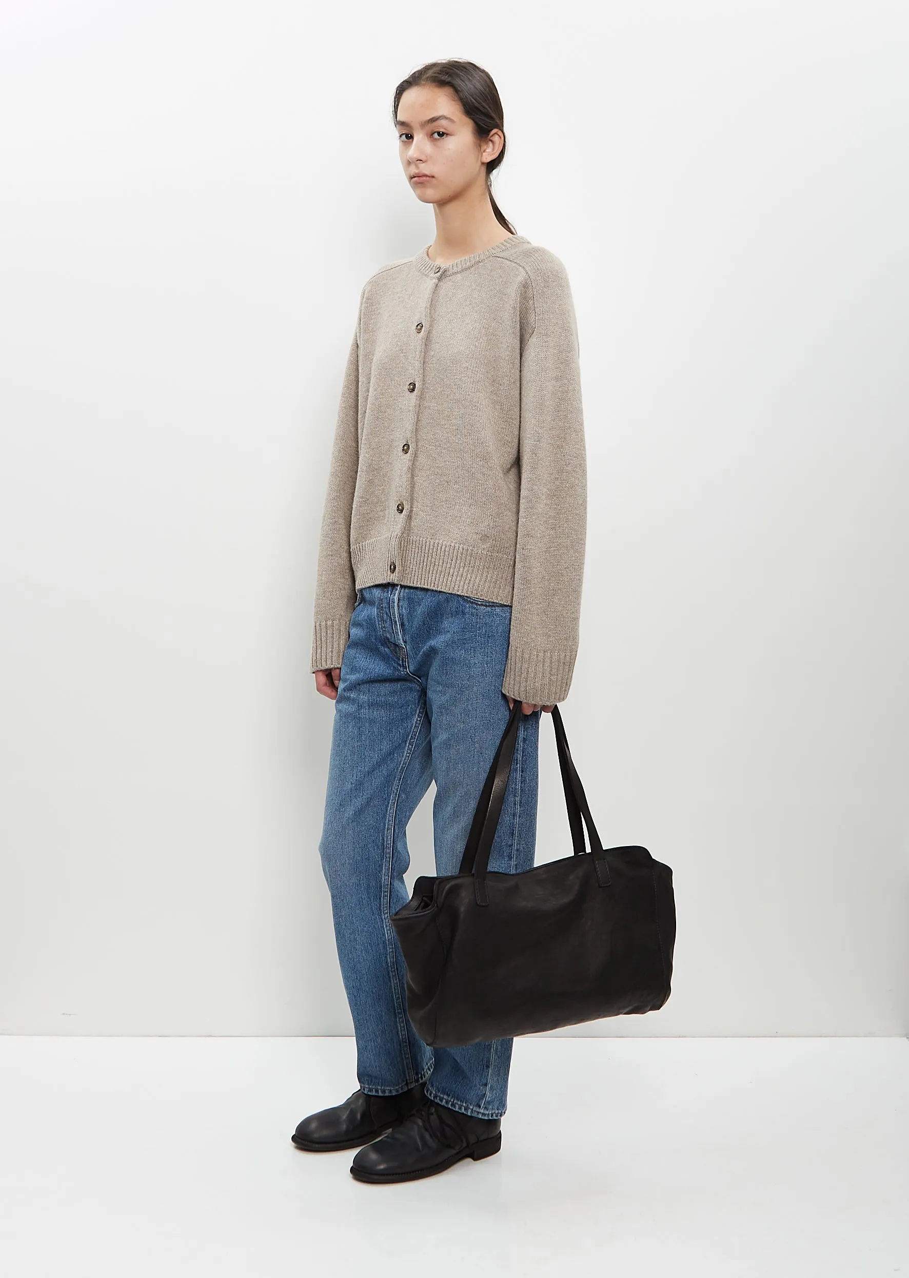 Handle Bag — Black sold by La Garconne product image thumbnail 2