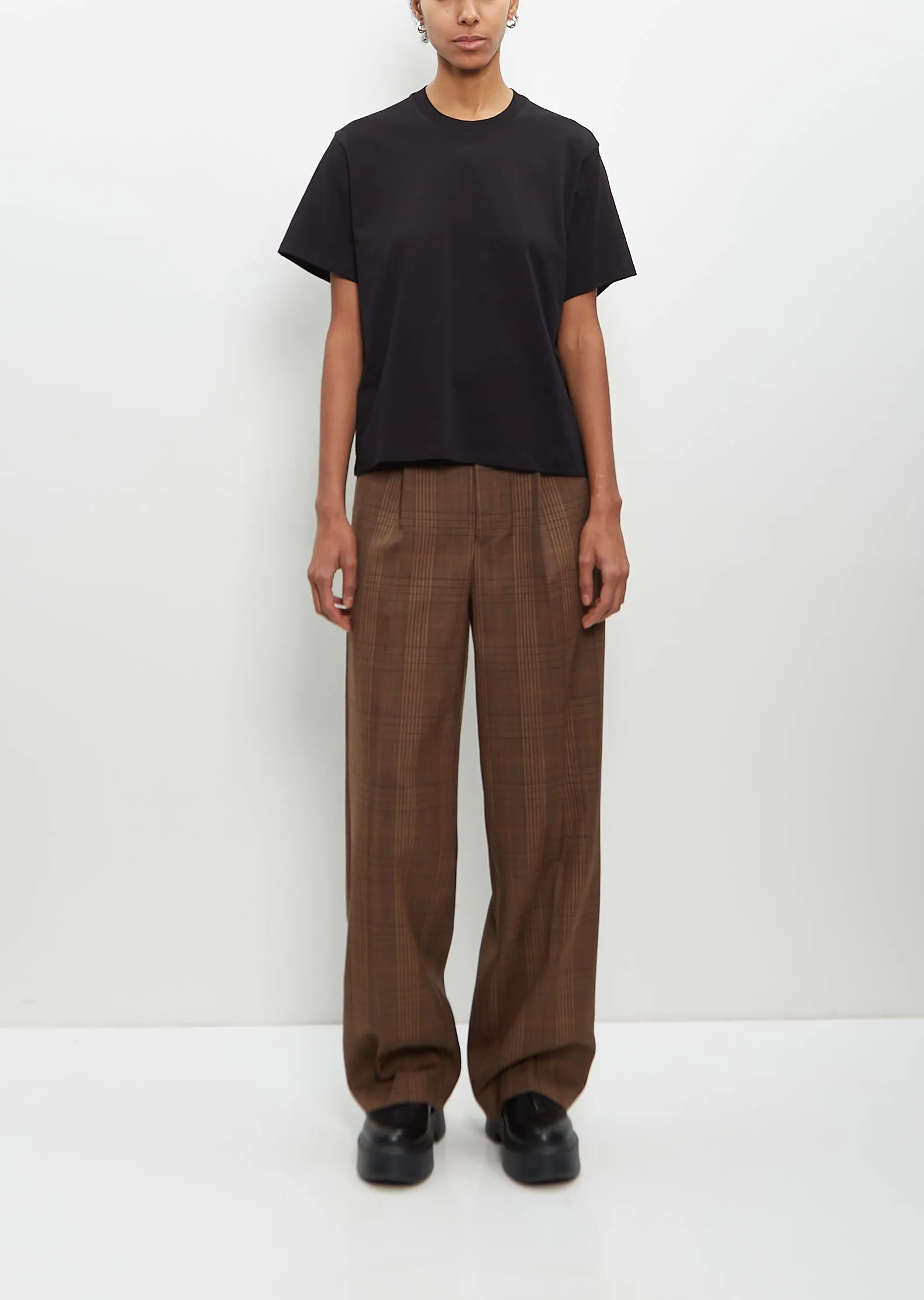 Supima Cotton Telanto T-Shirt — Black sold by La Garconne product image thumbnail 3